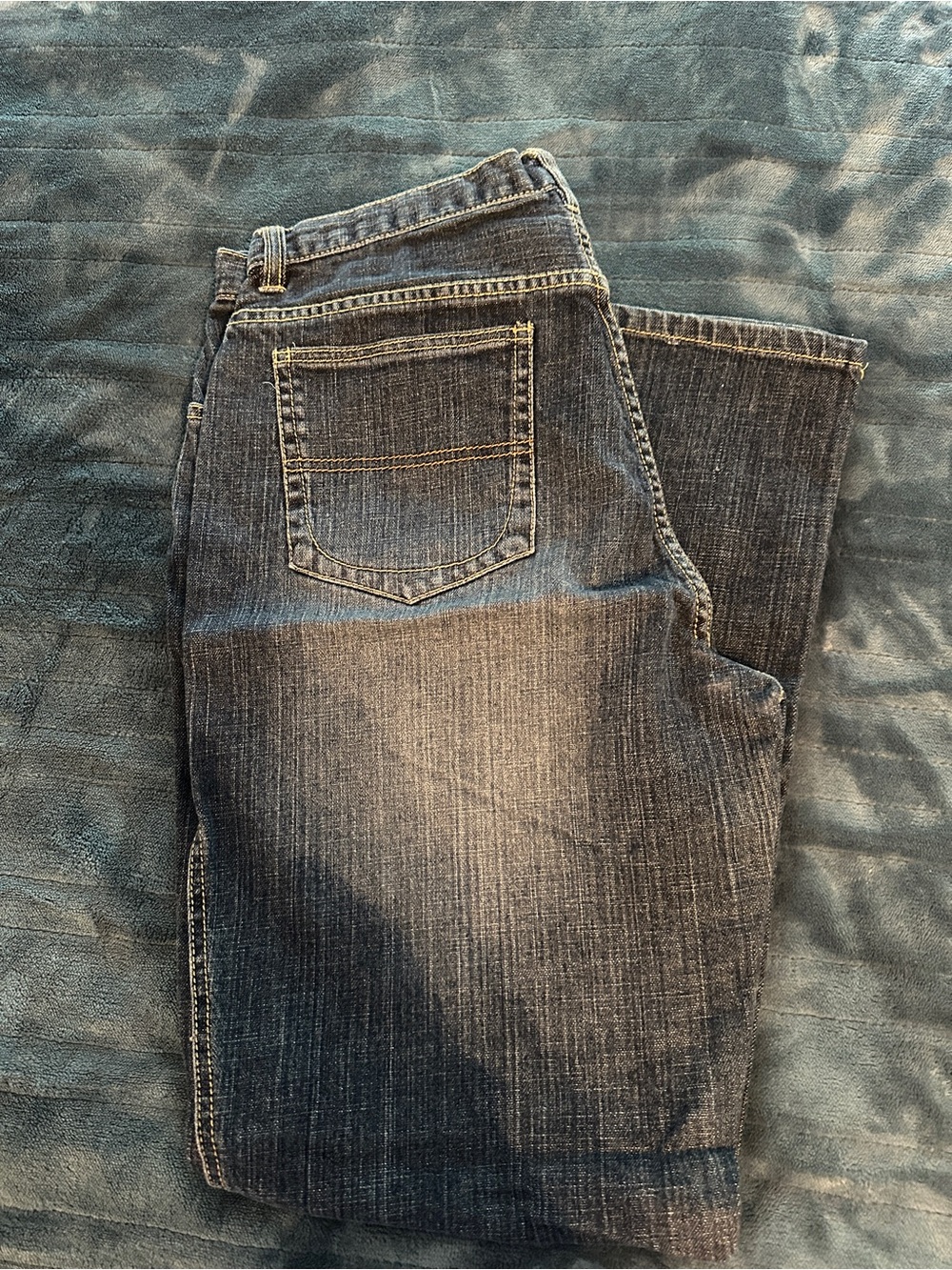 Chico's Women’s Straight Cut Jeans in Dark Blue Wash